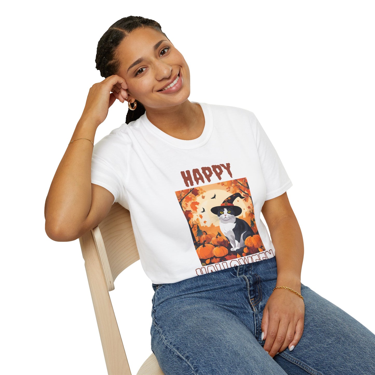 Happy Halloween Unisex Softstyle T-Shirt