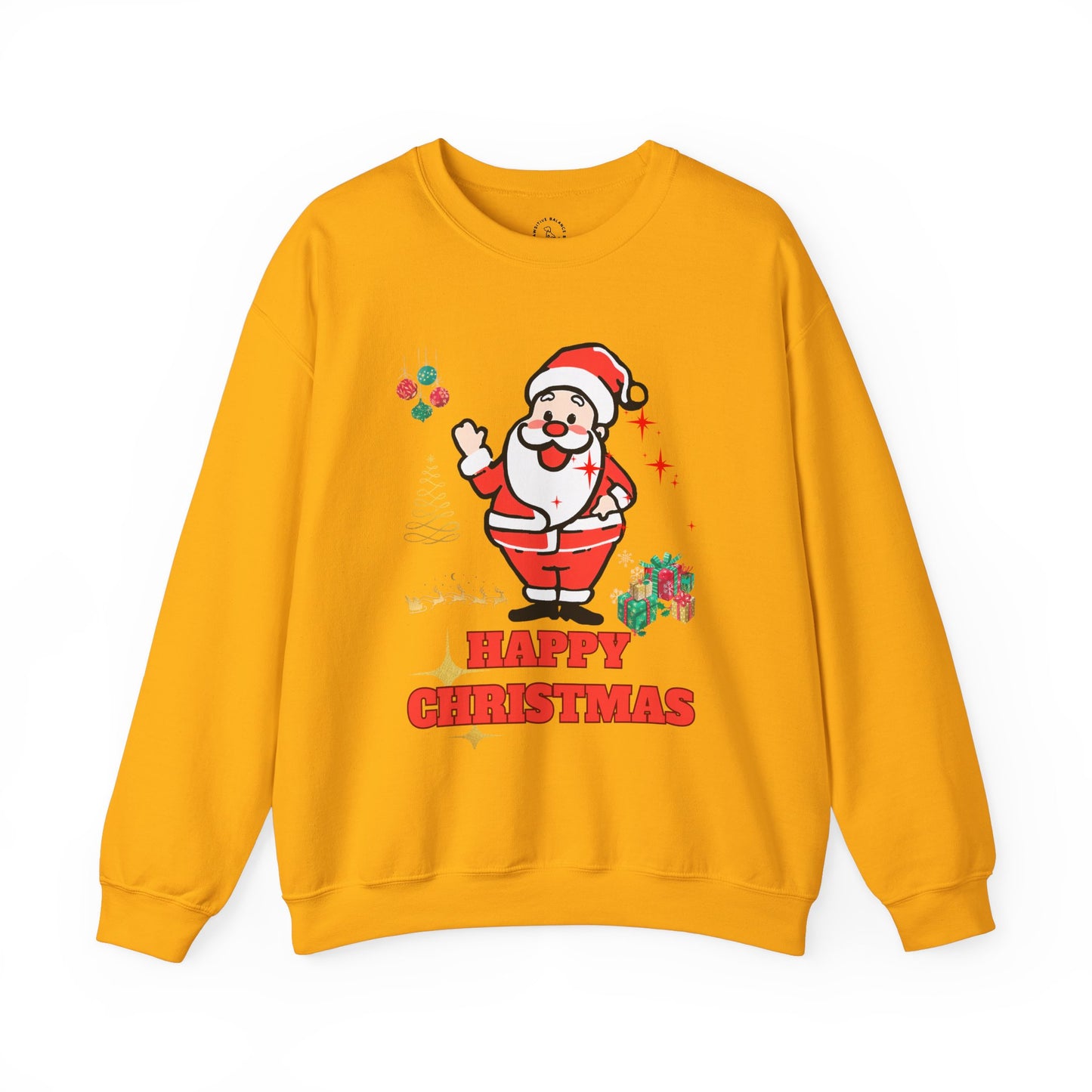 Happy Christmas Unisex Heavy Blend™ Crewneck Sweatshirt