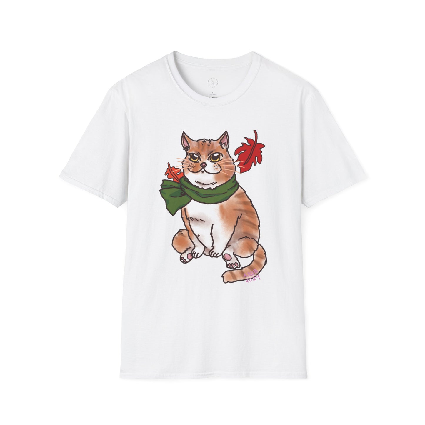 Smug Cat Unisex Softstyle T-Shirt