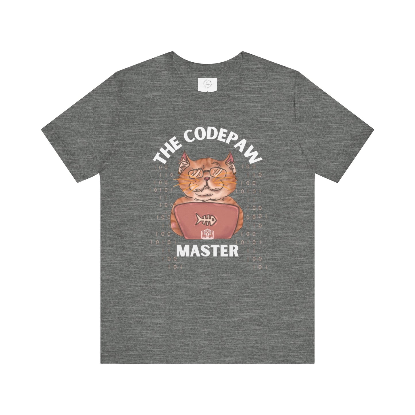 The Codepaw Master Unisex Jersey Tee - Perfect Gift for Cat Lovers and Programmers