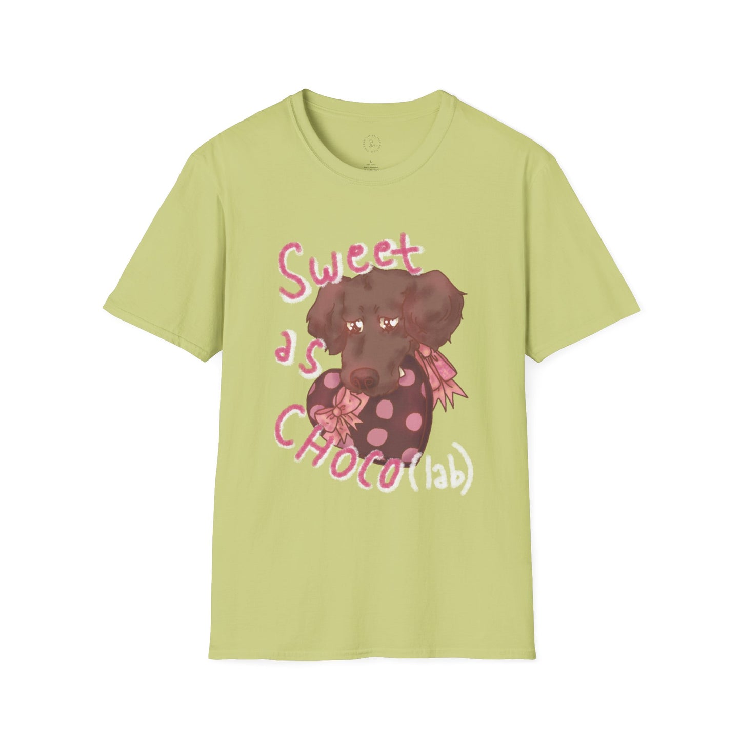 A Lab (love) Like Chocolate Unisex Softstyle T-Shirt