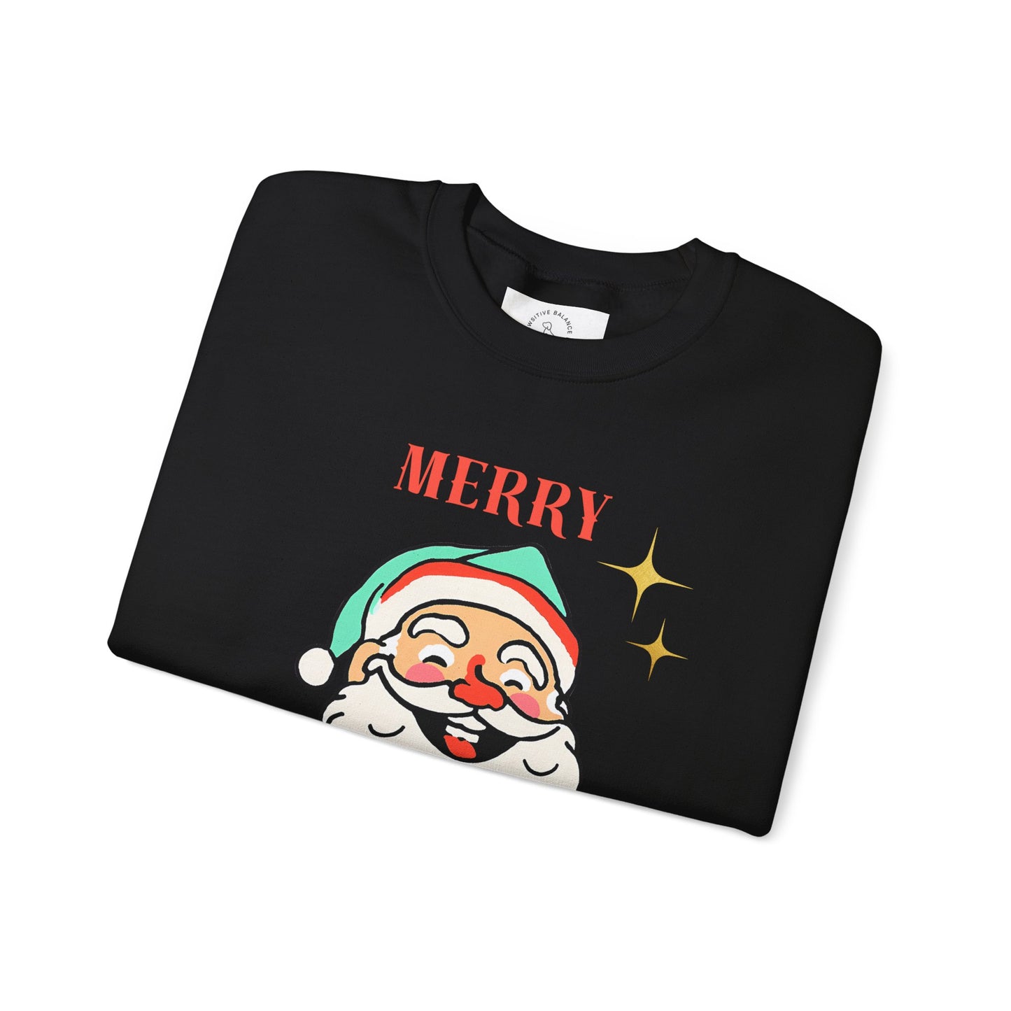 MERRY CLAUS Unisex Heavy Blend™ Crewneck Sweatshirt