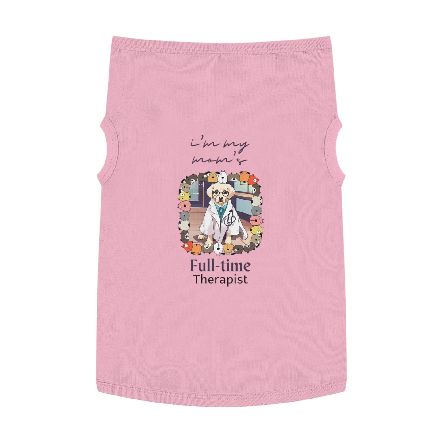 Full-time Therapist Pet Tank Top