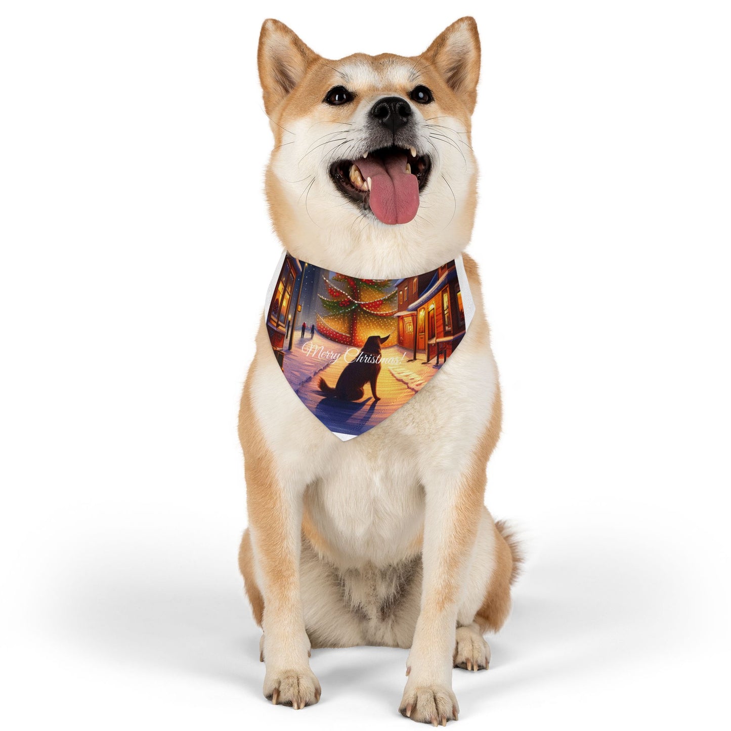 Pet Bandana Christmas Collar