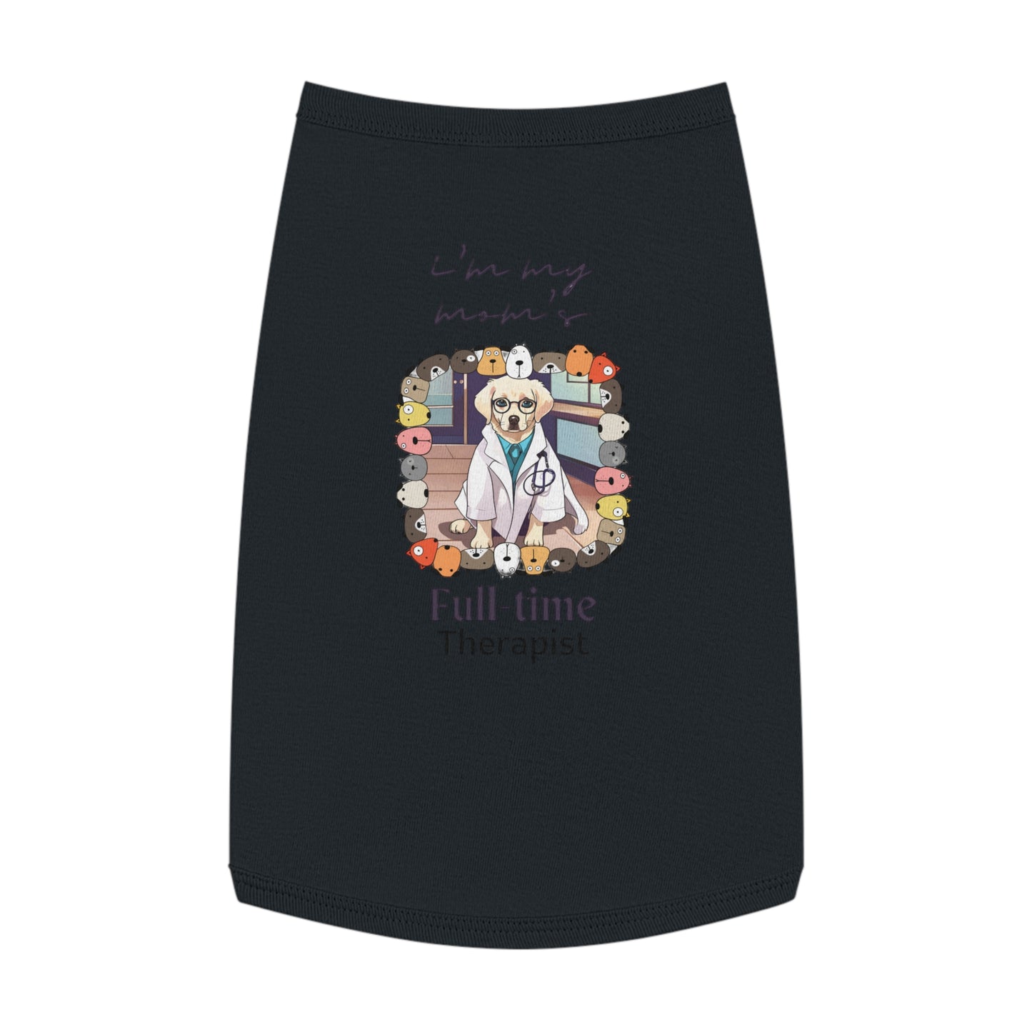 Full-time Therapist Pet Tank Top