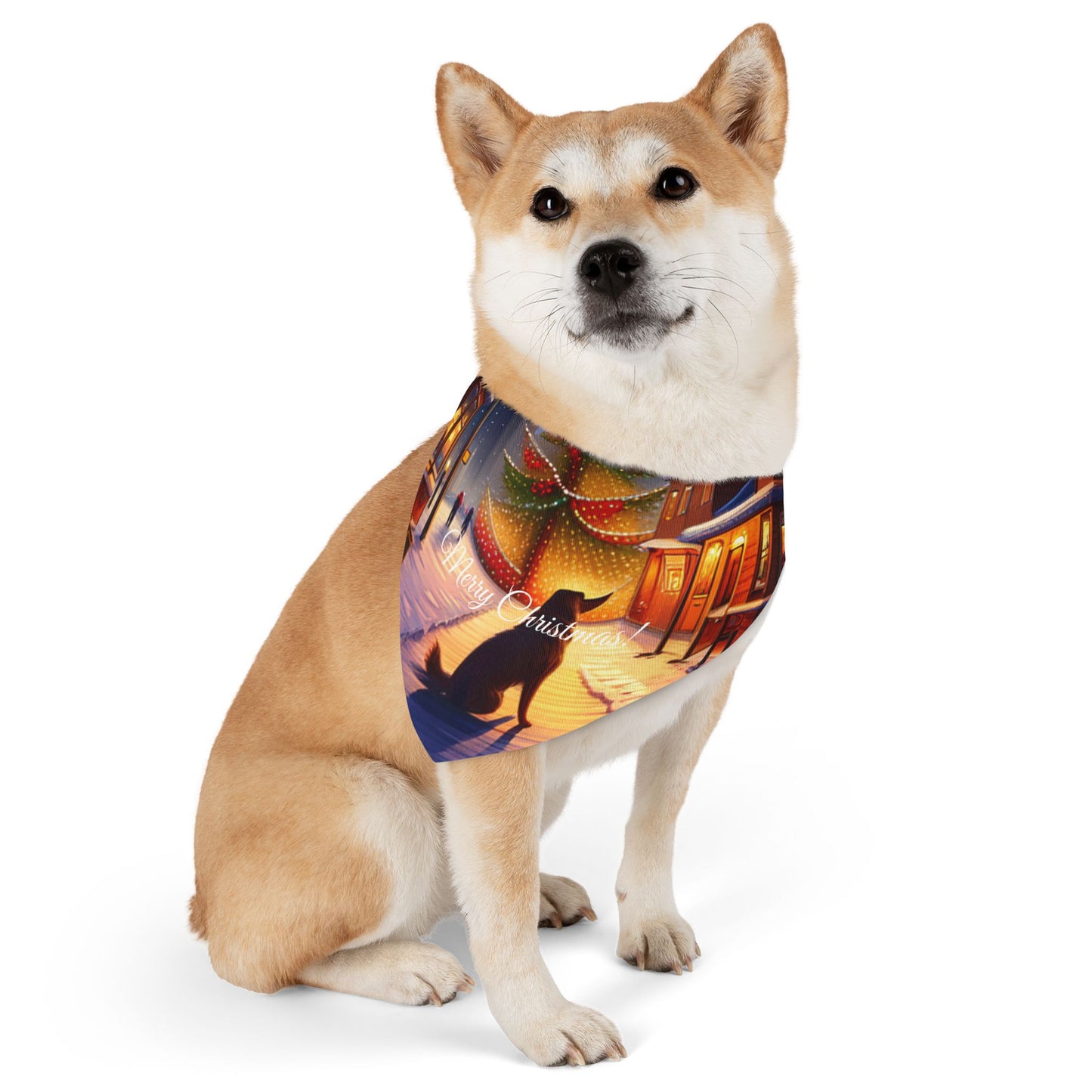 Pet Bandana Christmas Collar