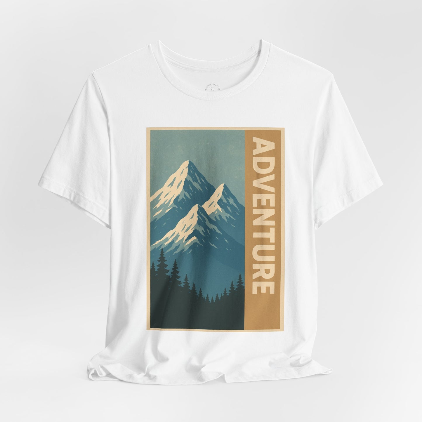 Adventure Mountain Unisex Tee, Nature Shirt, Hiking Apparel, Travel Gift, Outdoor Enthusiast Top