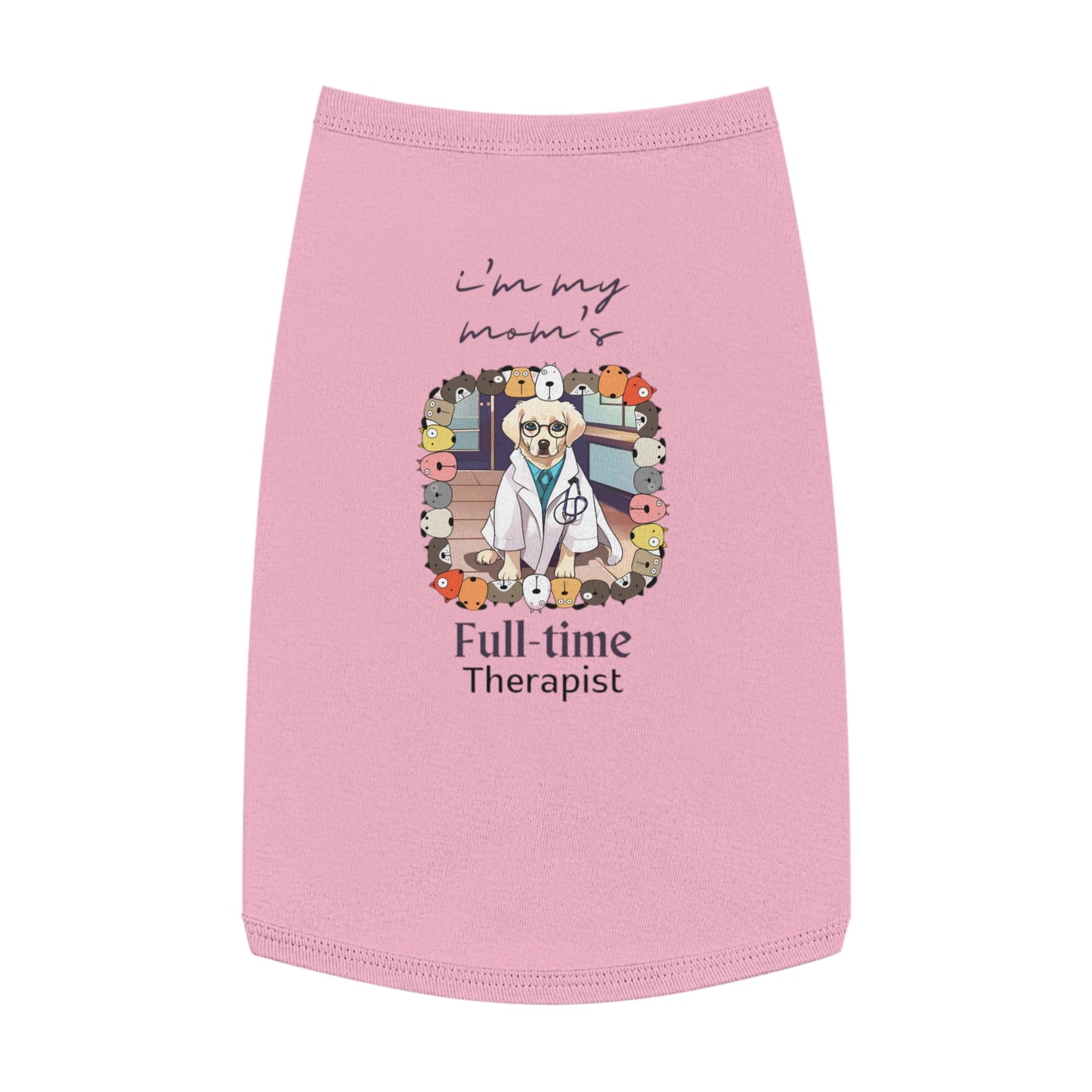 Full-time Therapist Pet Tank Top