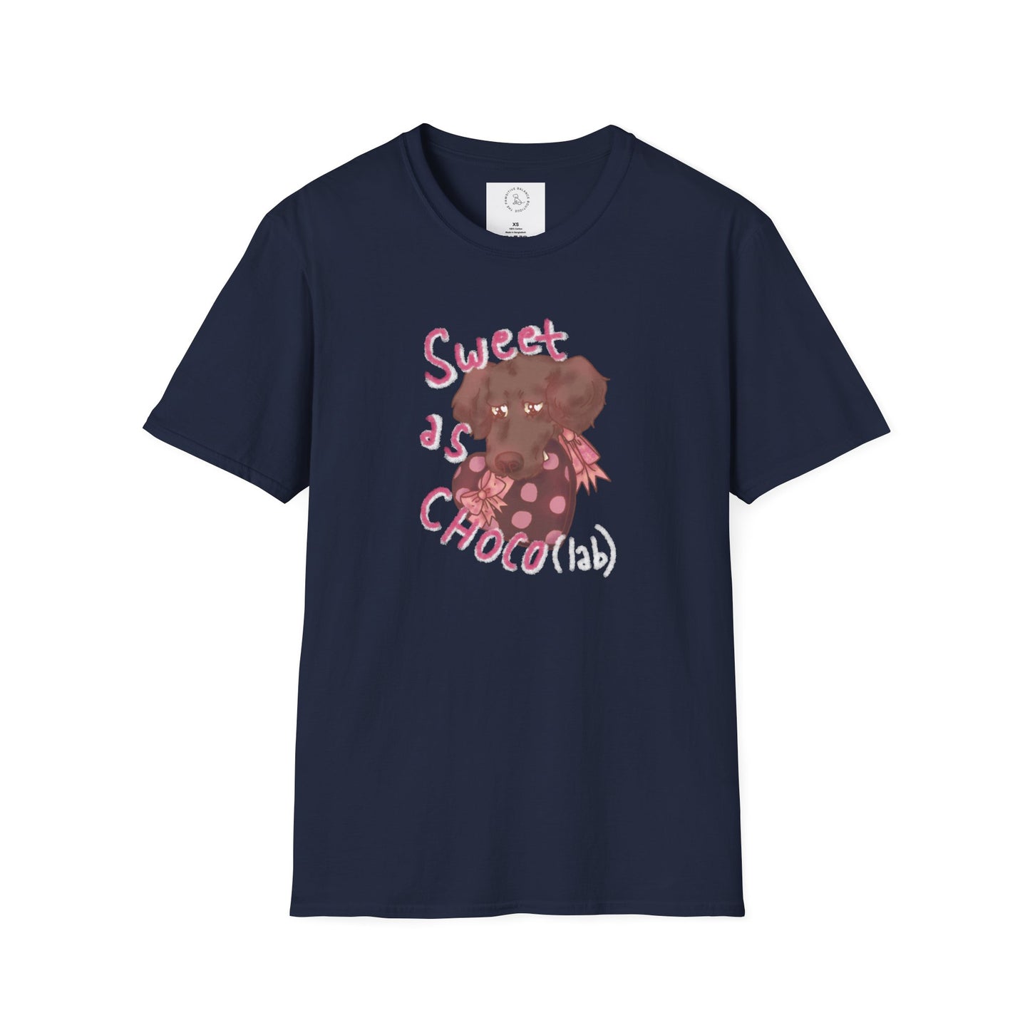 A Lab (love) Like Chocolate Unisex Softstyle T-Shirt