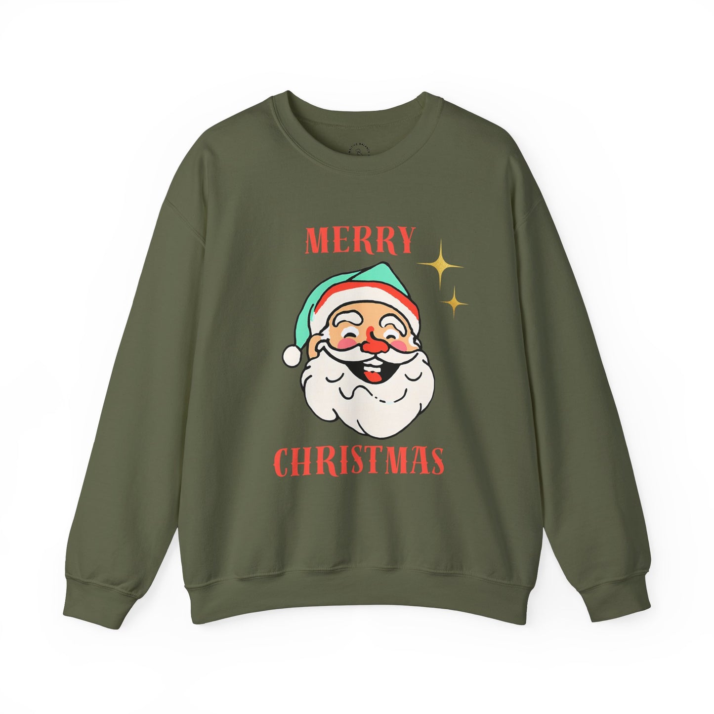 MERRY CLAUS Unisex Heavy Blend™ Crewneck Sweatshirt
