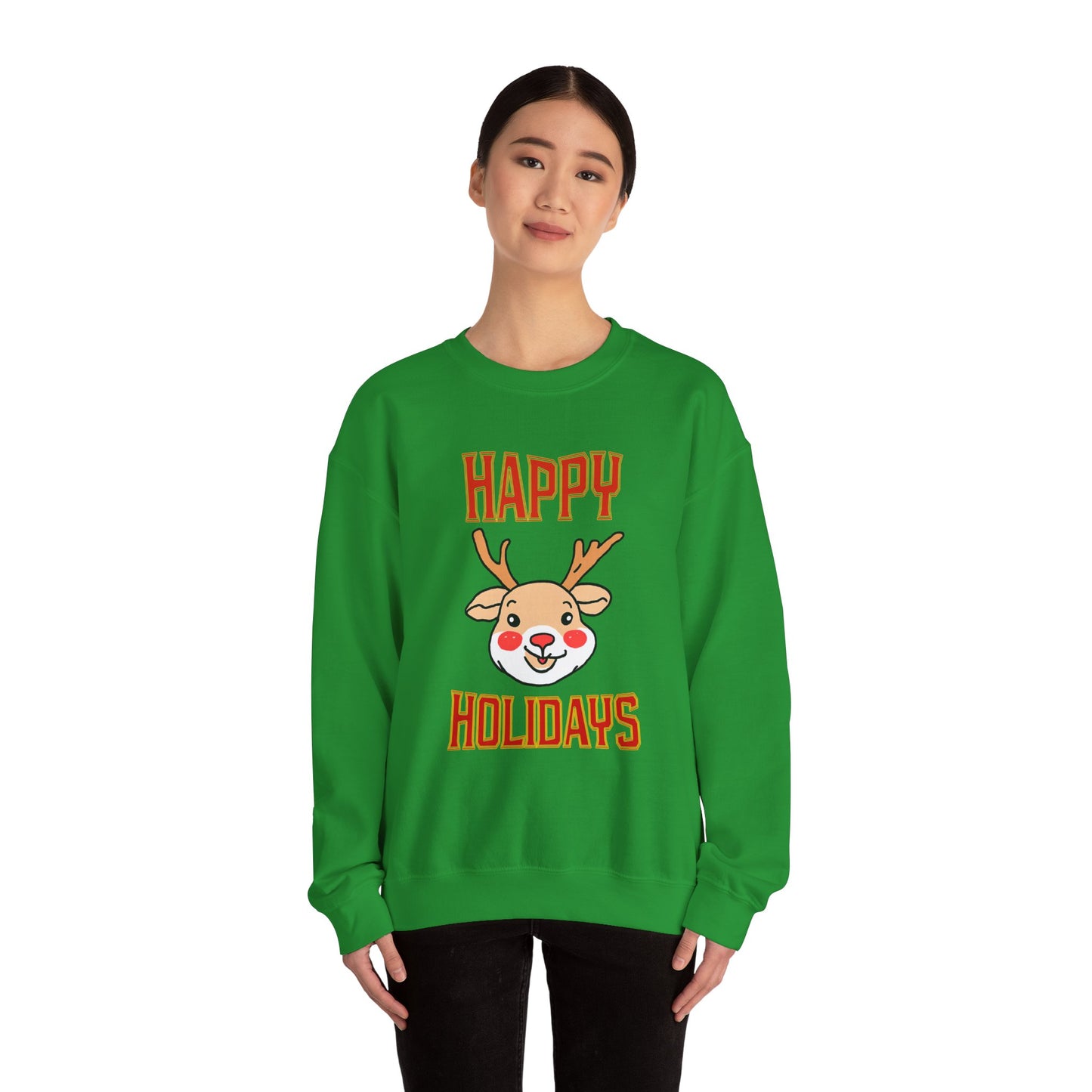 HAPPY HOLIDAYS Unisex Heavy Blend™ Crewneck Sweatshirt