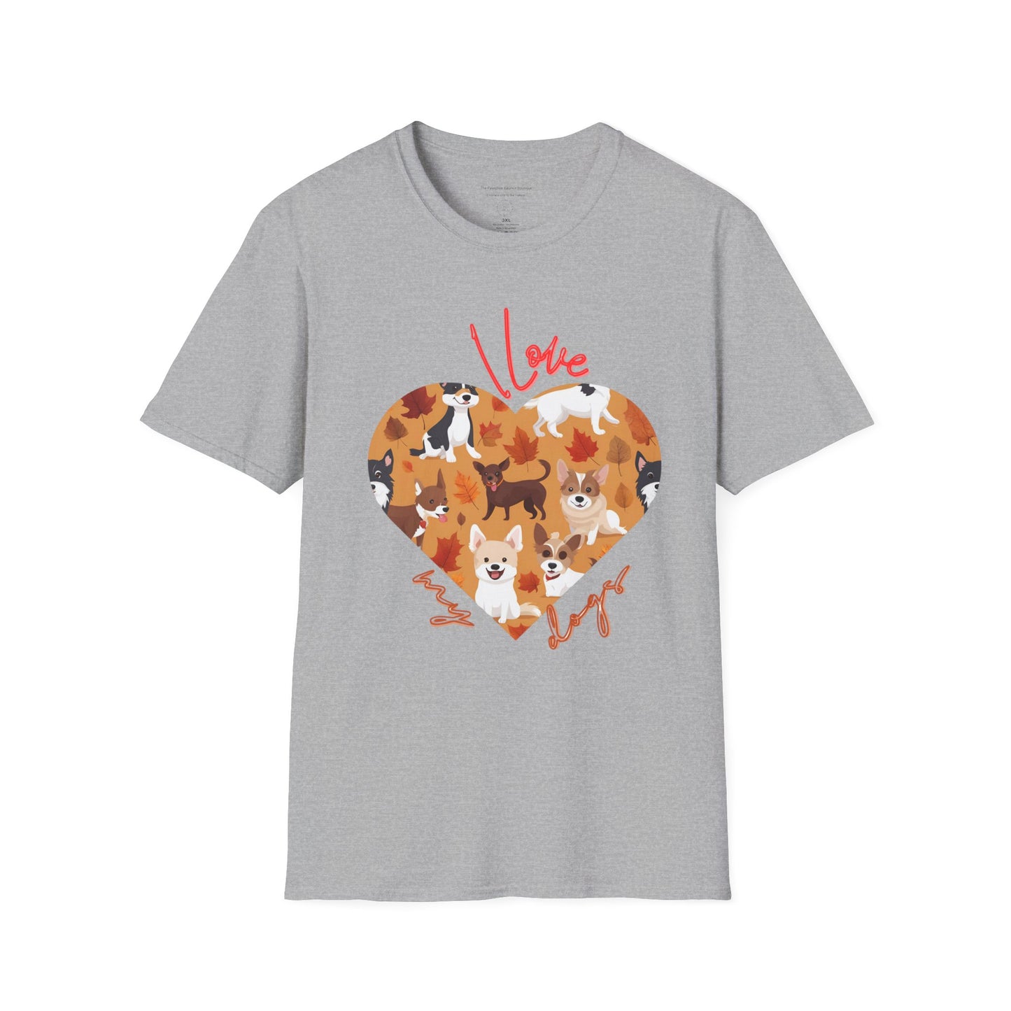I Love My Dogs Unisex Softstyle T-Shirt