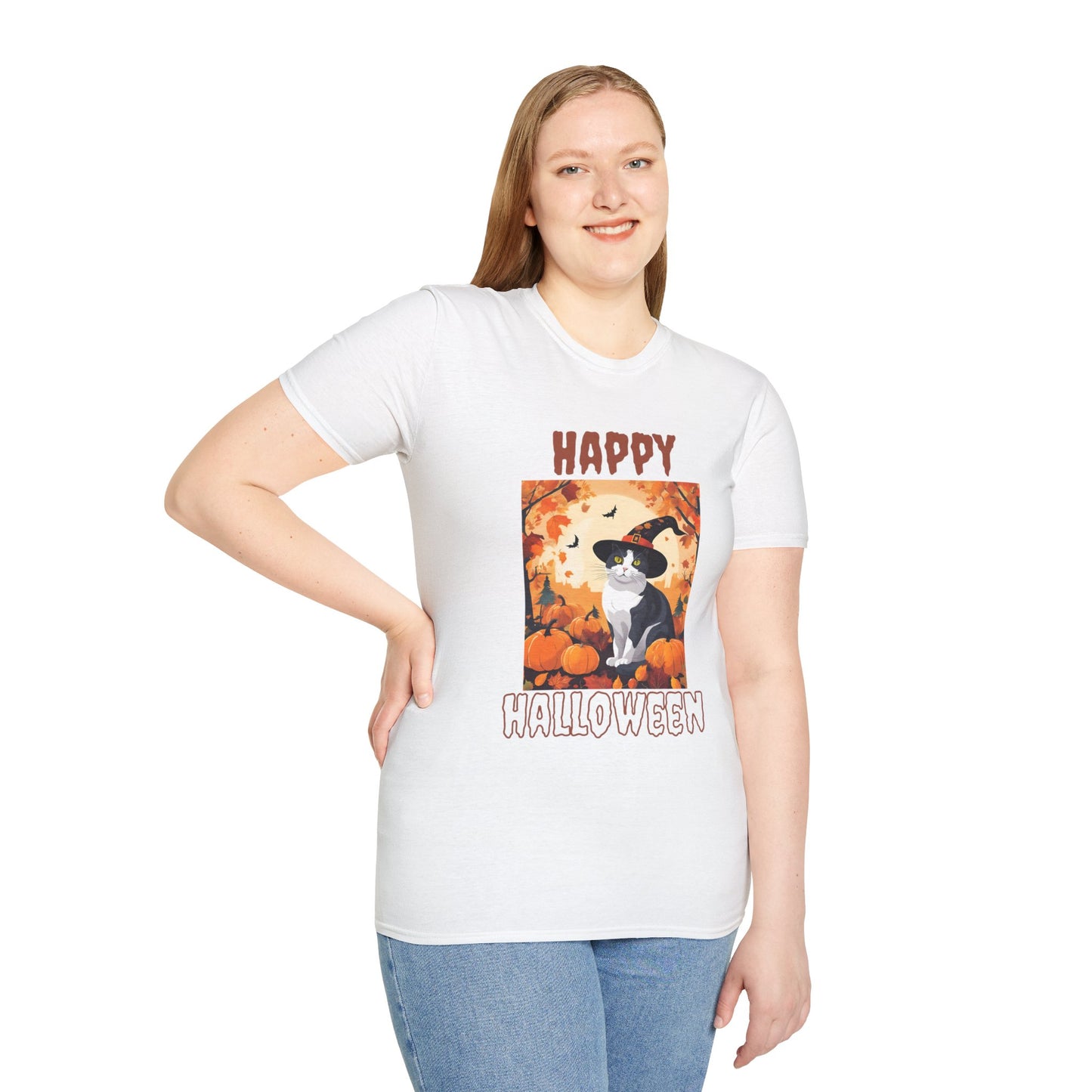 Happy Halloween Unisex Softstyle T-Shirt