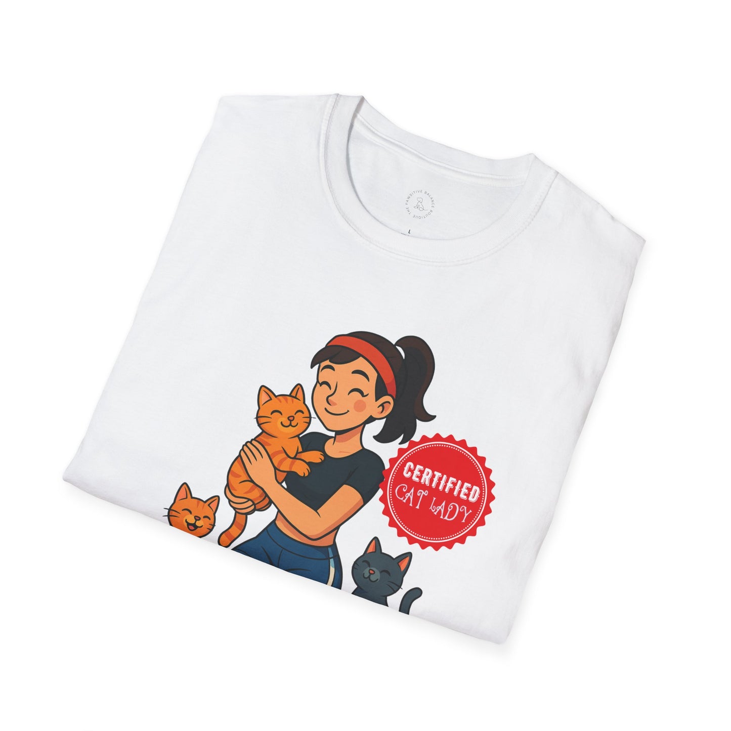 Certified Cat-Lover Unisex T-Shirt, Cute Cat Tee, Cat Mom Gift, Animal Lover Apparel, Funny Cat Lover Shirt, Pet Adoption Awareness