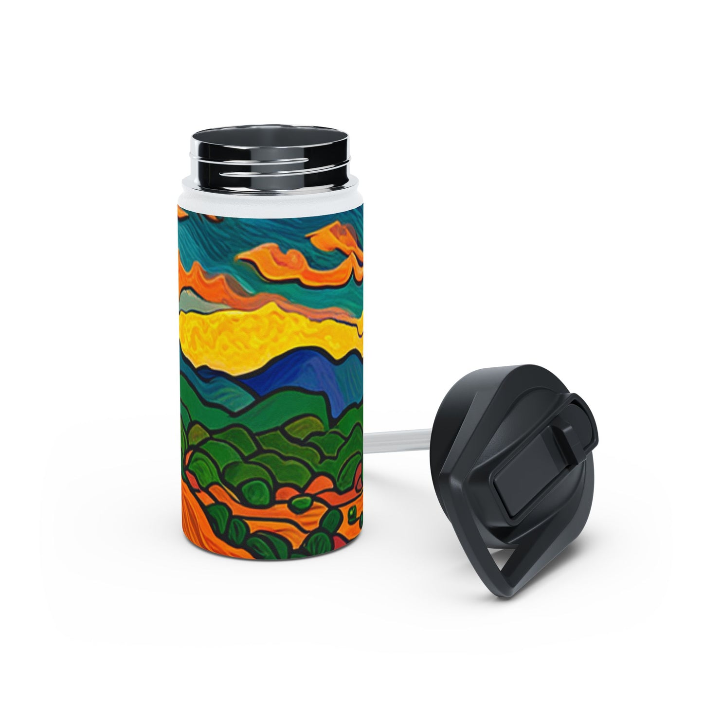 Stainless Steel Water Bottle, Standard Lid
