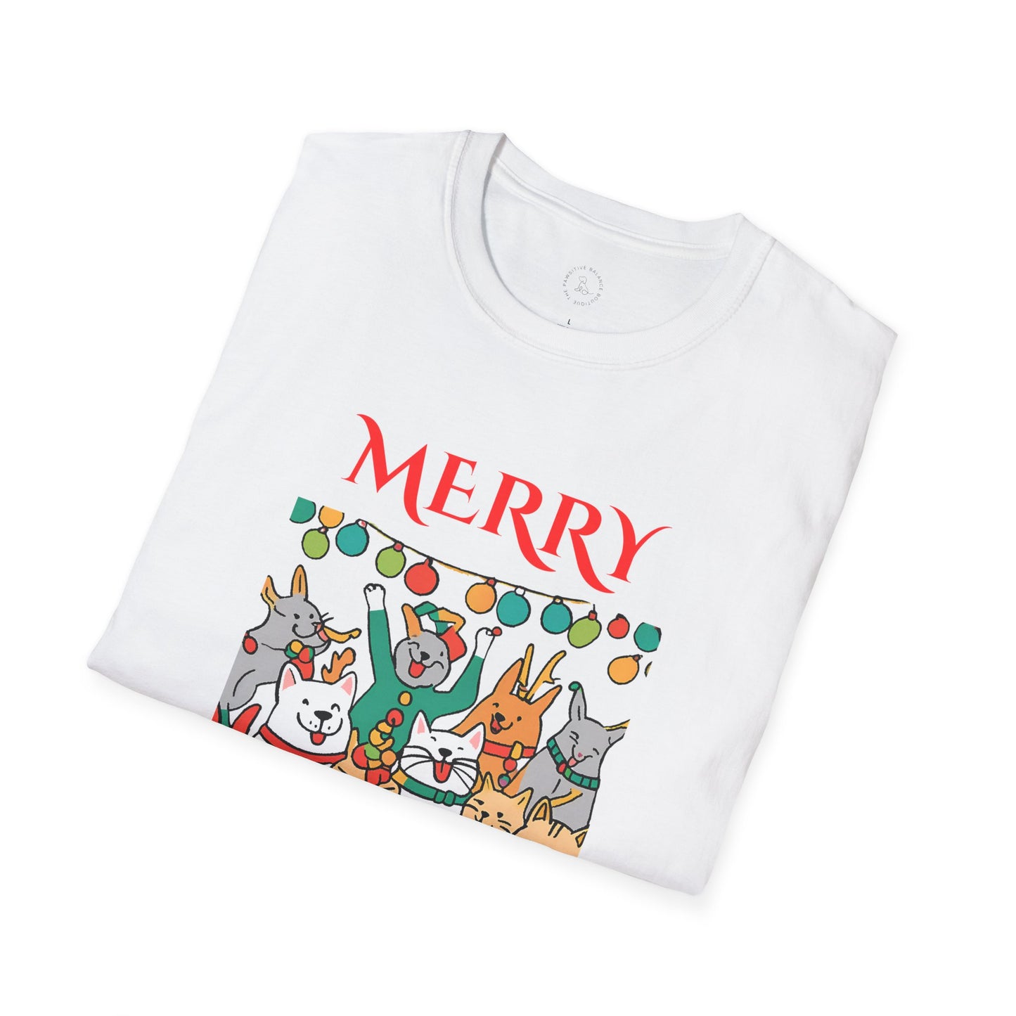 Animal Farm Merry Christmas ! Unisex Softstyle T-Shirt
