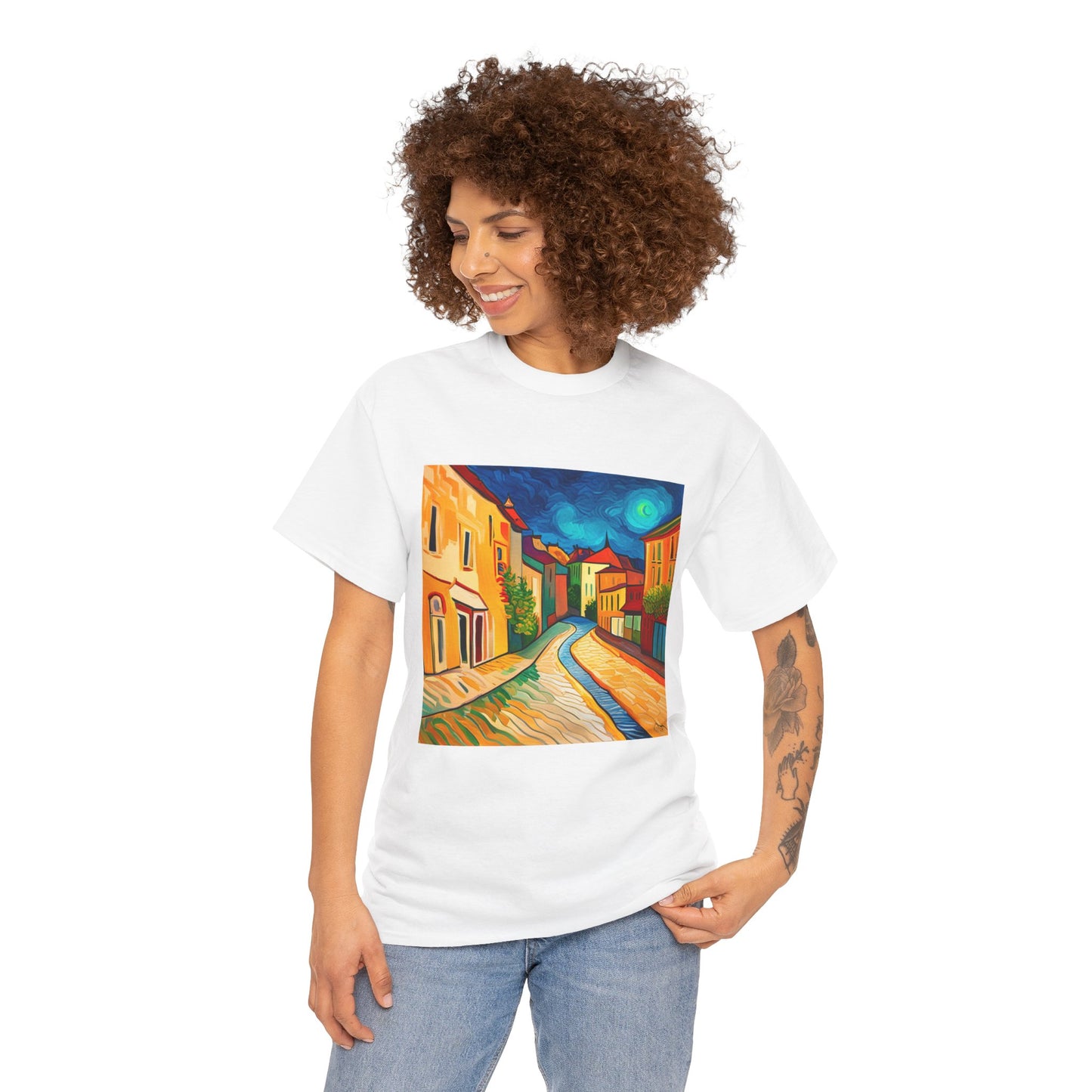 Scenic Village Unisex Heavy Cotton Tee