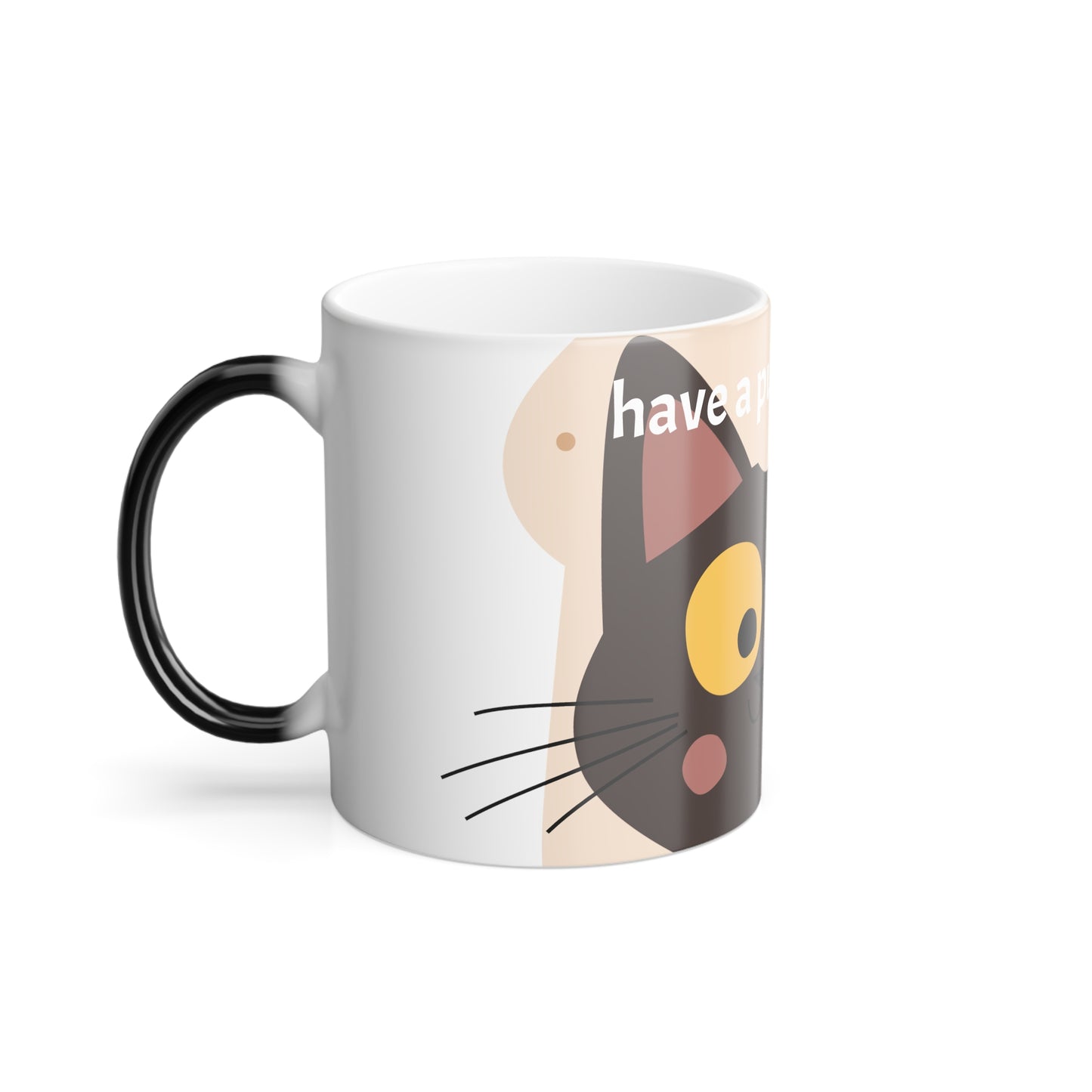 Have a Purrfect Day, Color Morphing Mug, 11oz