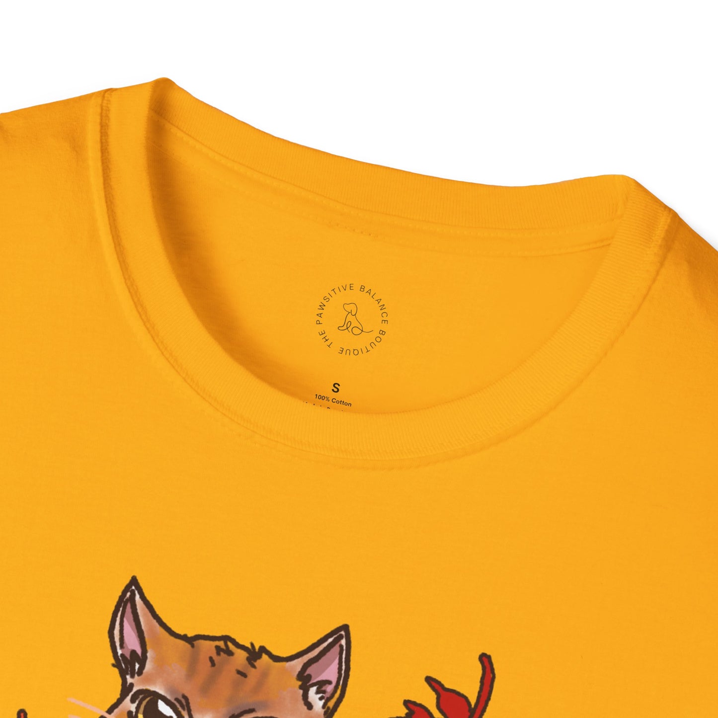 Smug Cat Unisex Softstyle T-Shirt