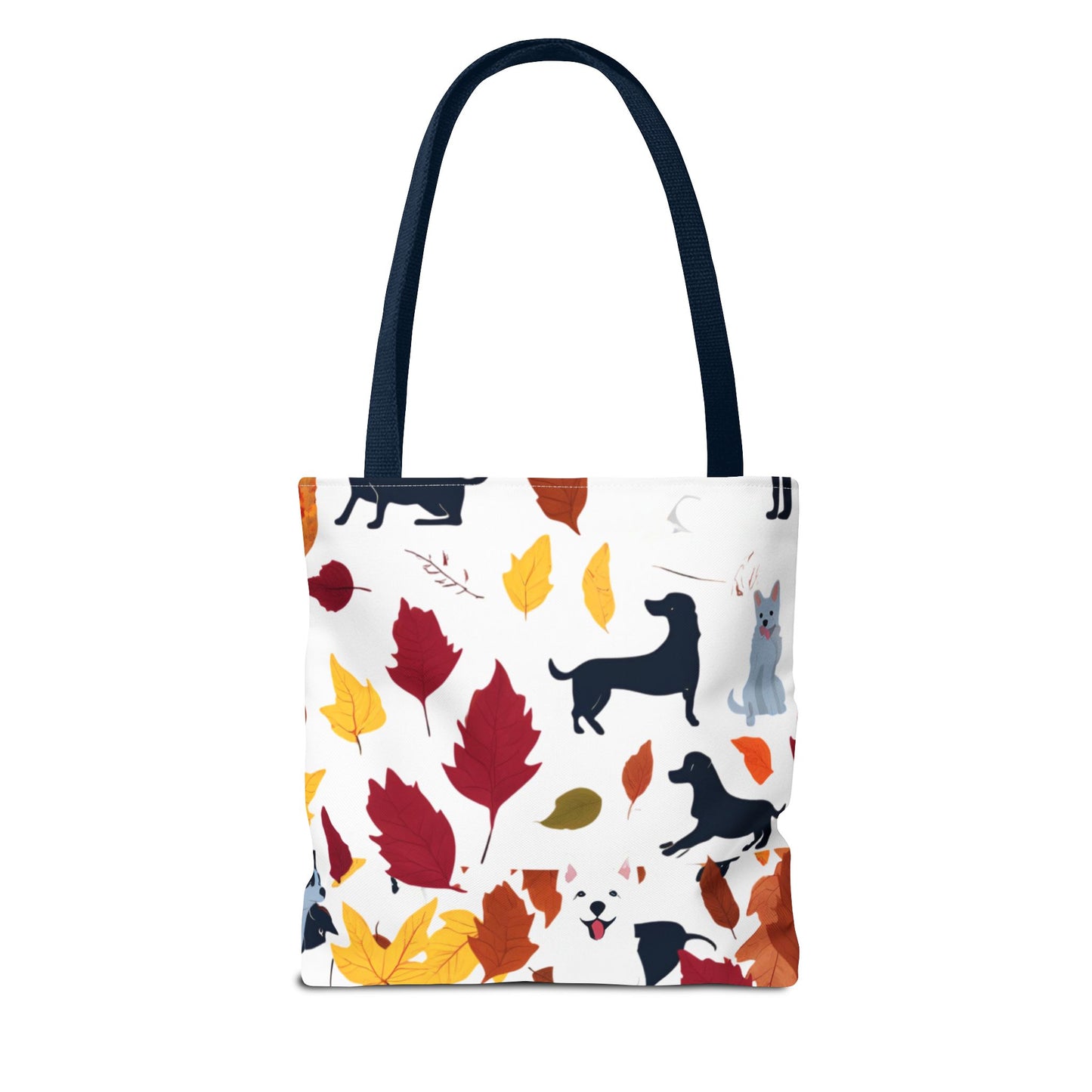 Dogs in the Fall Tote Bag (AOP)