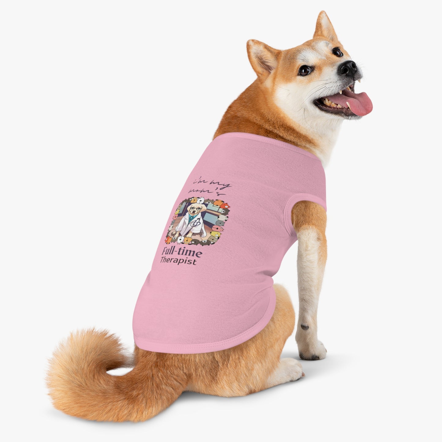 Full-time Therapist Pet Tank Top