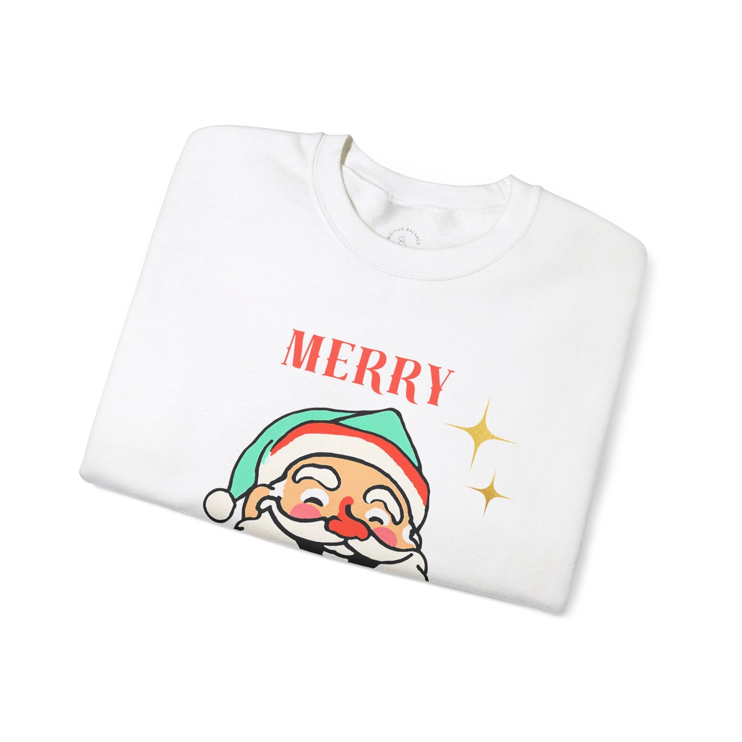 MERRY CLAUS Unisex Heavy Blend™ Crewneck Sweatshirt