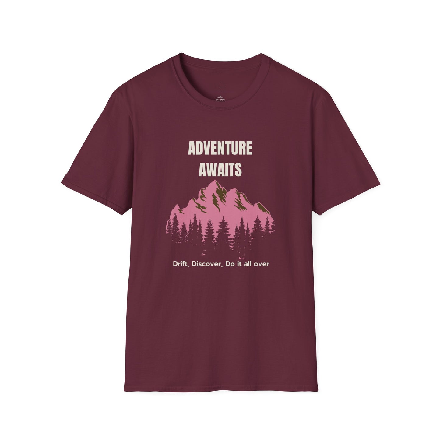 Adventure Awaits Unisex T-Shirt - Perfect for Outdoor Enthusiasts