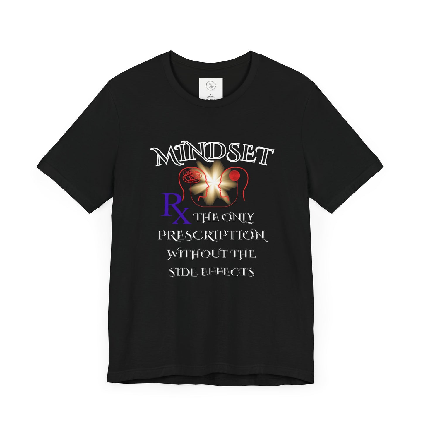 Mindset Prescription Unisex Jersey Tee - Inspirational Quote Shirt
