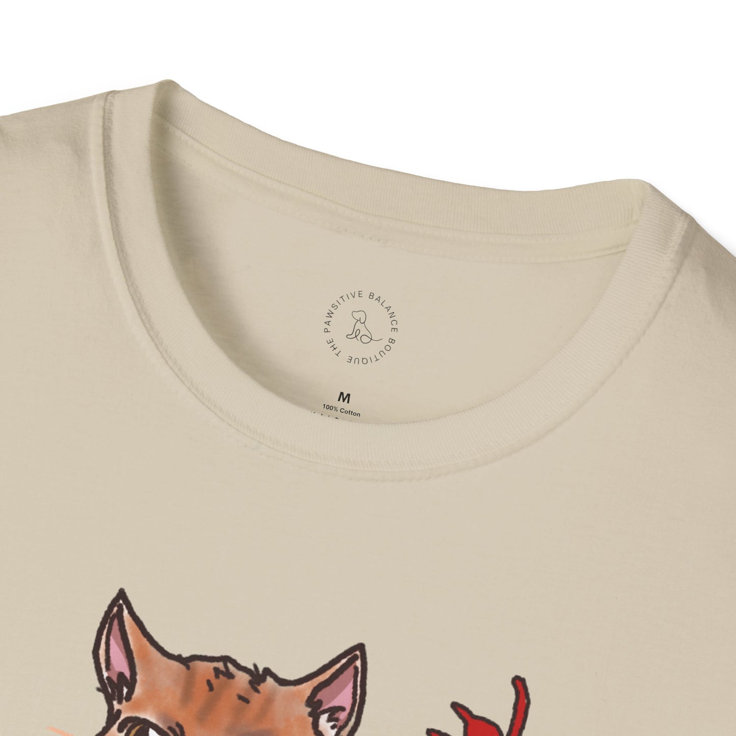 Smug Cat Unisex Softstyle T-Shirt