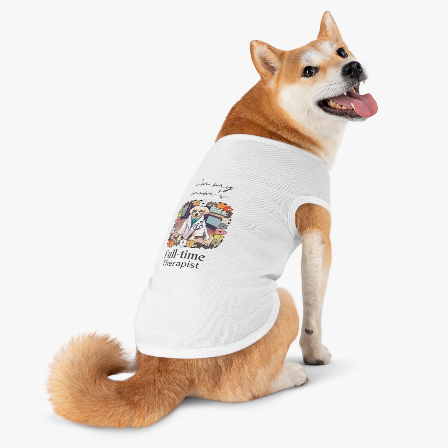 Full-time Therapist Pet Tank Top