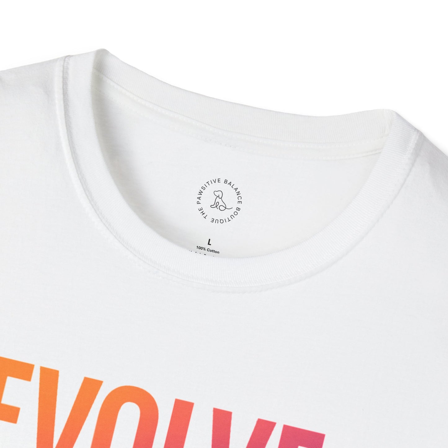 Inspirational Quote T-Shirt - Evolve. Adopt. Thrive. | Motivational Tee | Gift for Friends | Casual Wear | Unisex Apparel