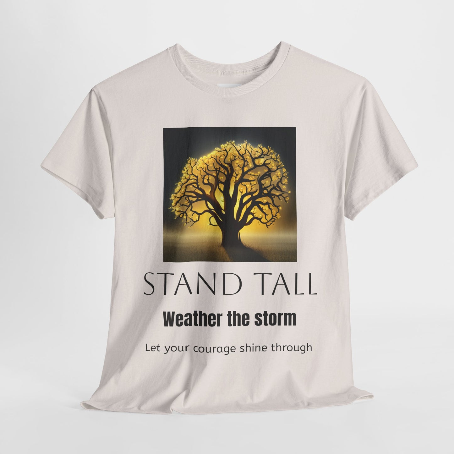 Stand Tall -Unisex Heavy Cotton Tee