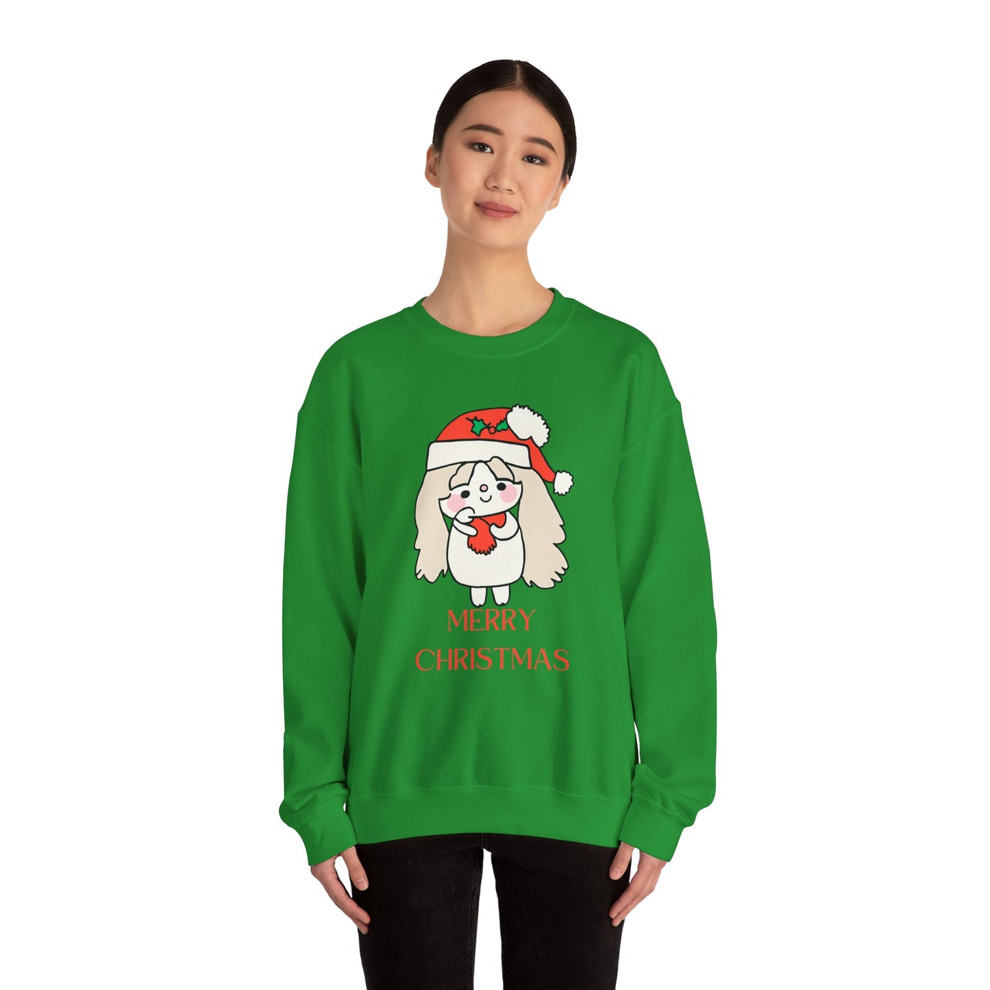 Merry in Christmas Unisex Heavy Blend™ Crewneck Sweatshirt