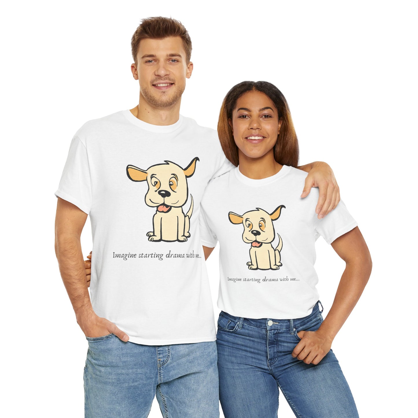Imagine Unisex Heavy Cotton Tee