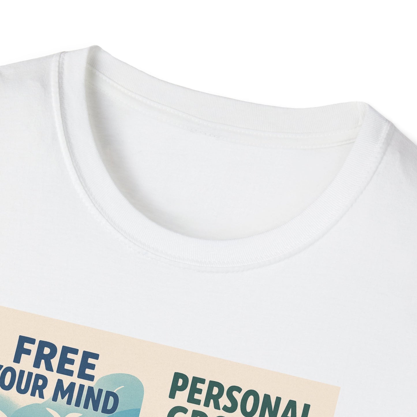 "Free Your Mind, Grow and Keep Going" Inspirational Motivational Tee