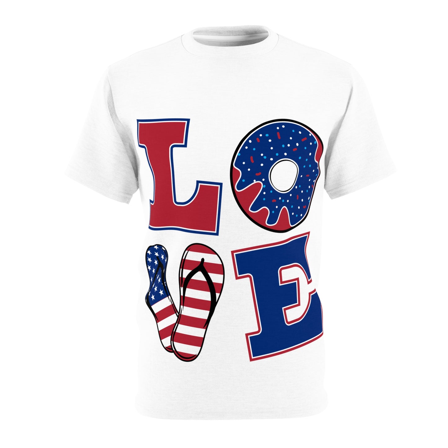 LOVE - Unisex Cut & Sew T-Shirt