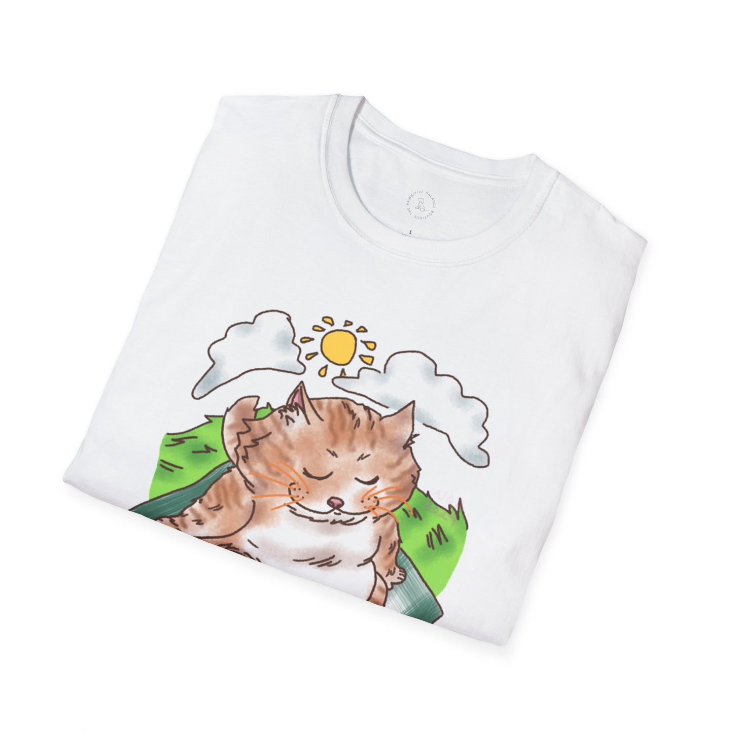 Kitty's Spring Day Unisex Softstyle T-Shirt