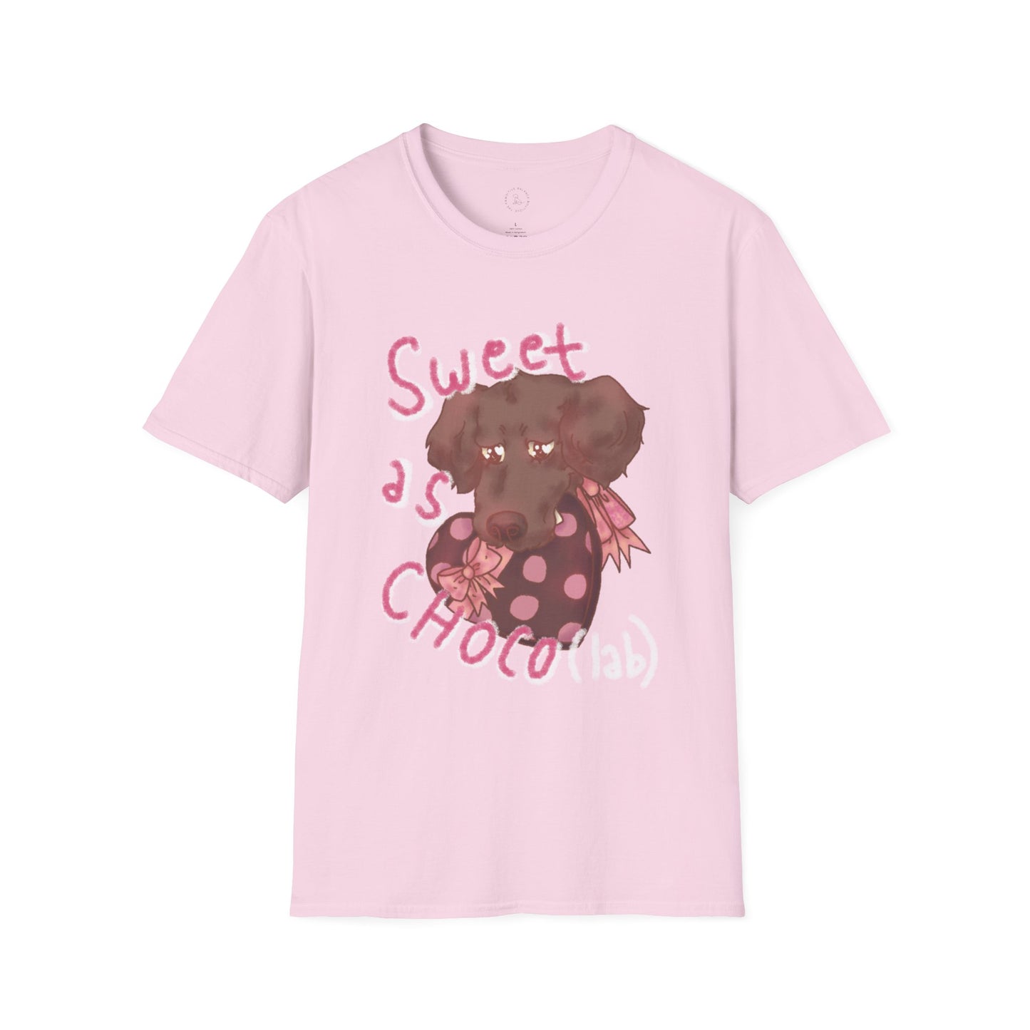 A Lab (love) Like Chocolate Unisex Softstyle T-Shirt