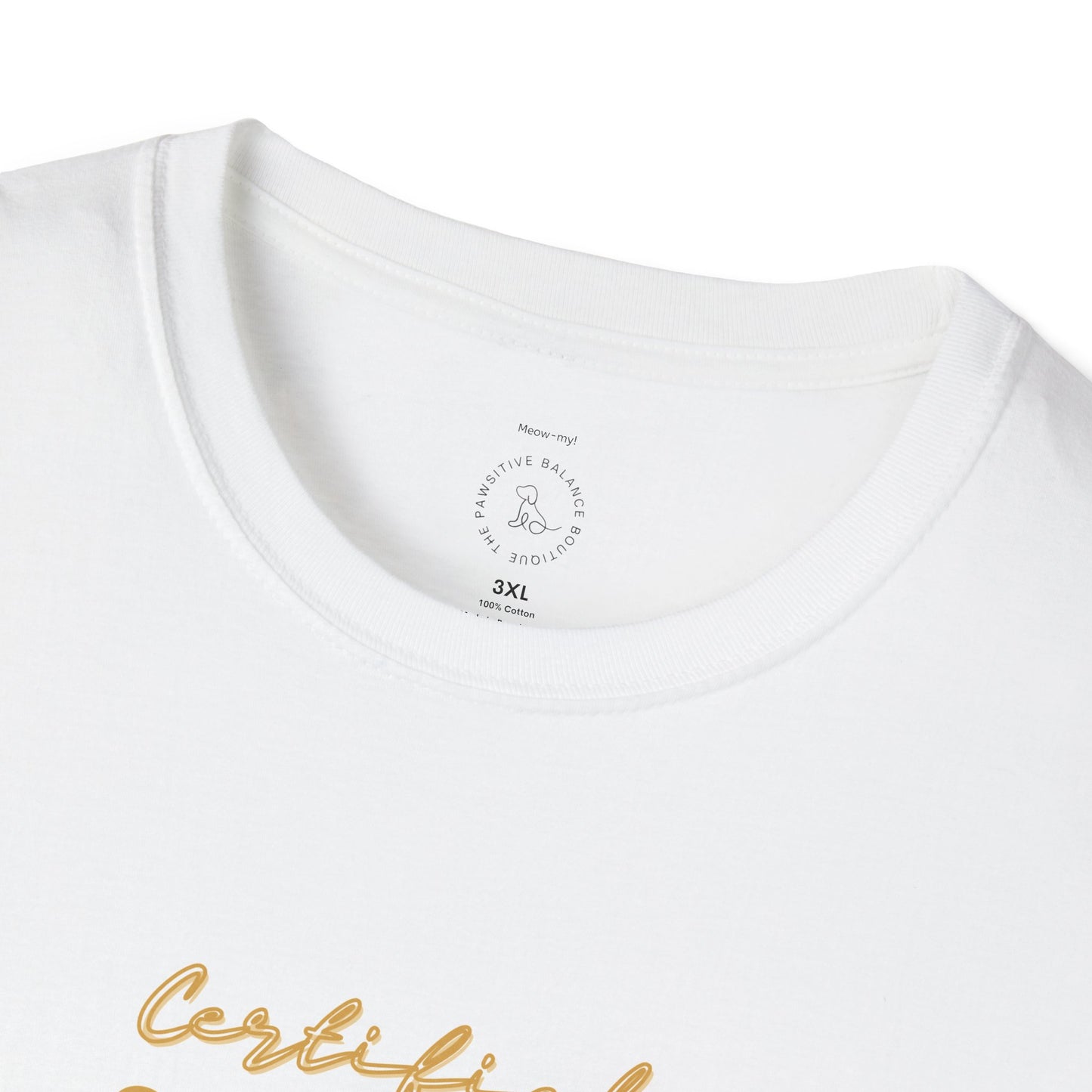 Certified Cat Lady Unisex Softstyle T-Shirt