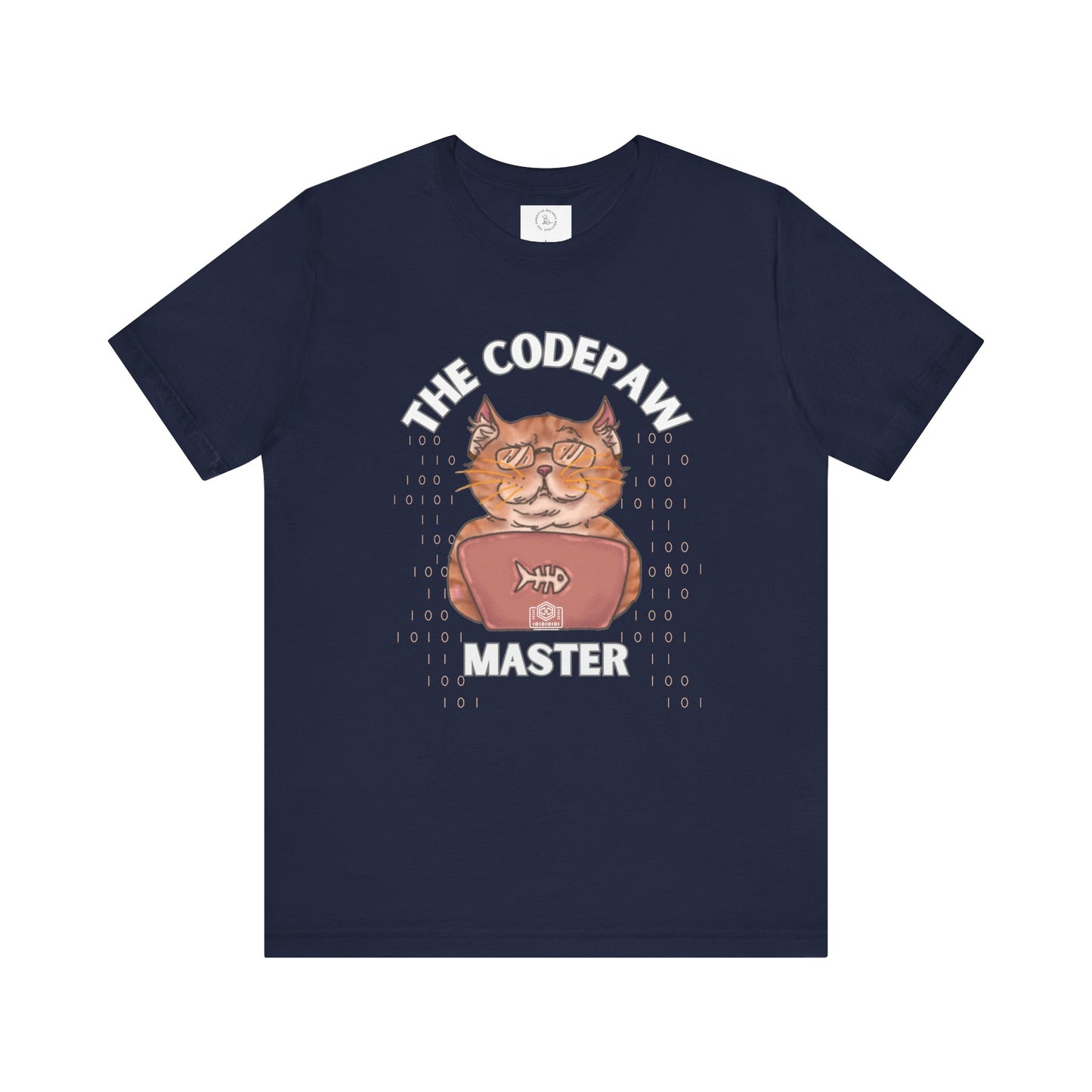 The Codepaw Master Unisex Jersey Tee - Perfect Gift for Cat Lovers and Programmers