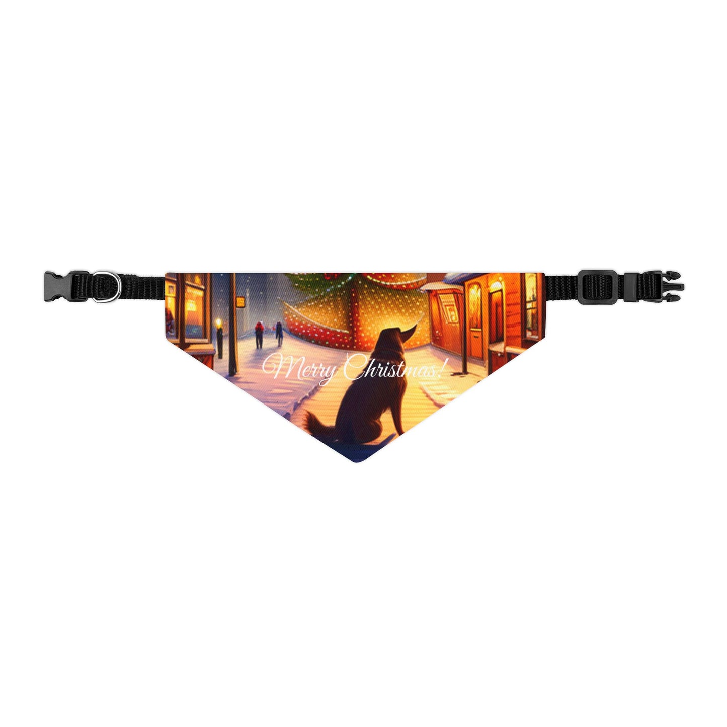 Pet Bandana Christmas Collar