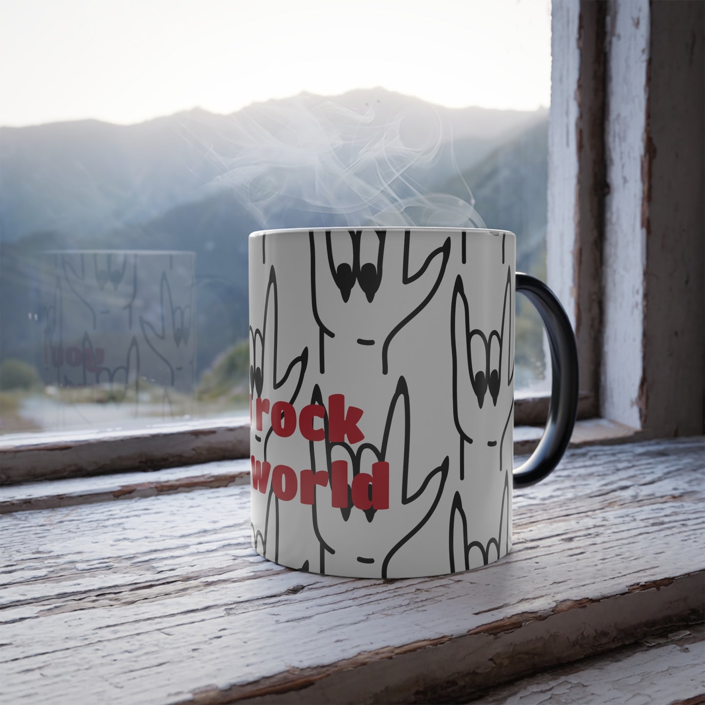 You Rock My World - Color Morphing Mug, 11oz
