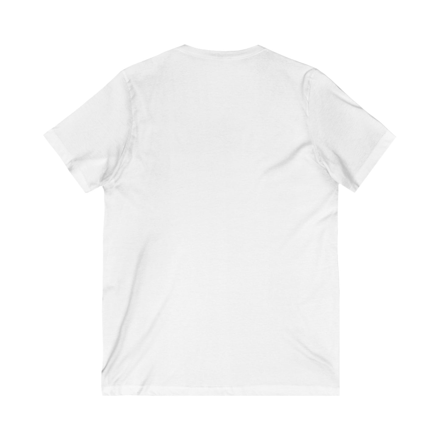 ADOPT. DON'T SHOP. Unisex Jersey Short Sleeve V-Neck Tee