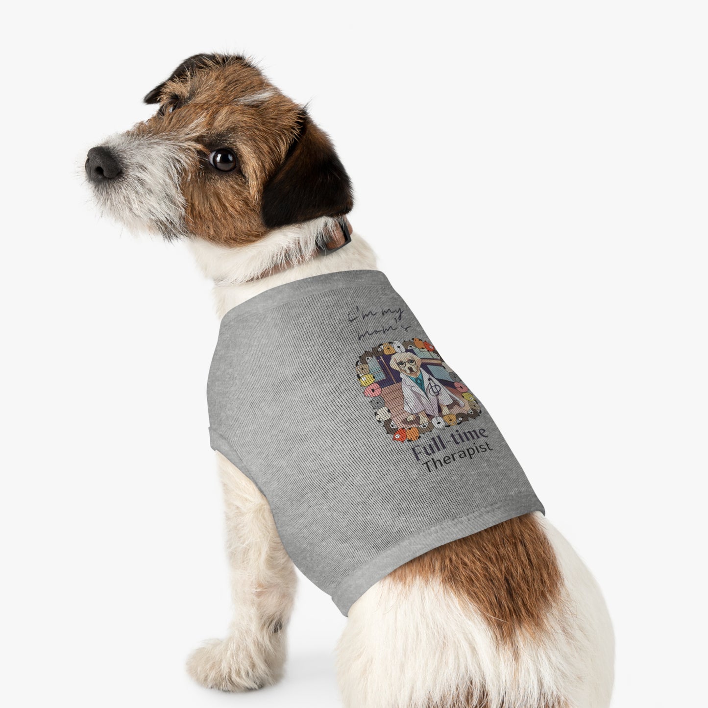 Full-time Therapist Pet Tank Top