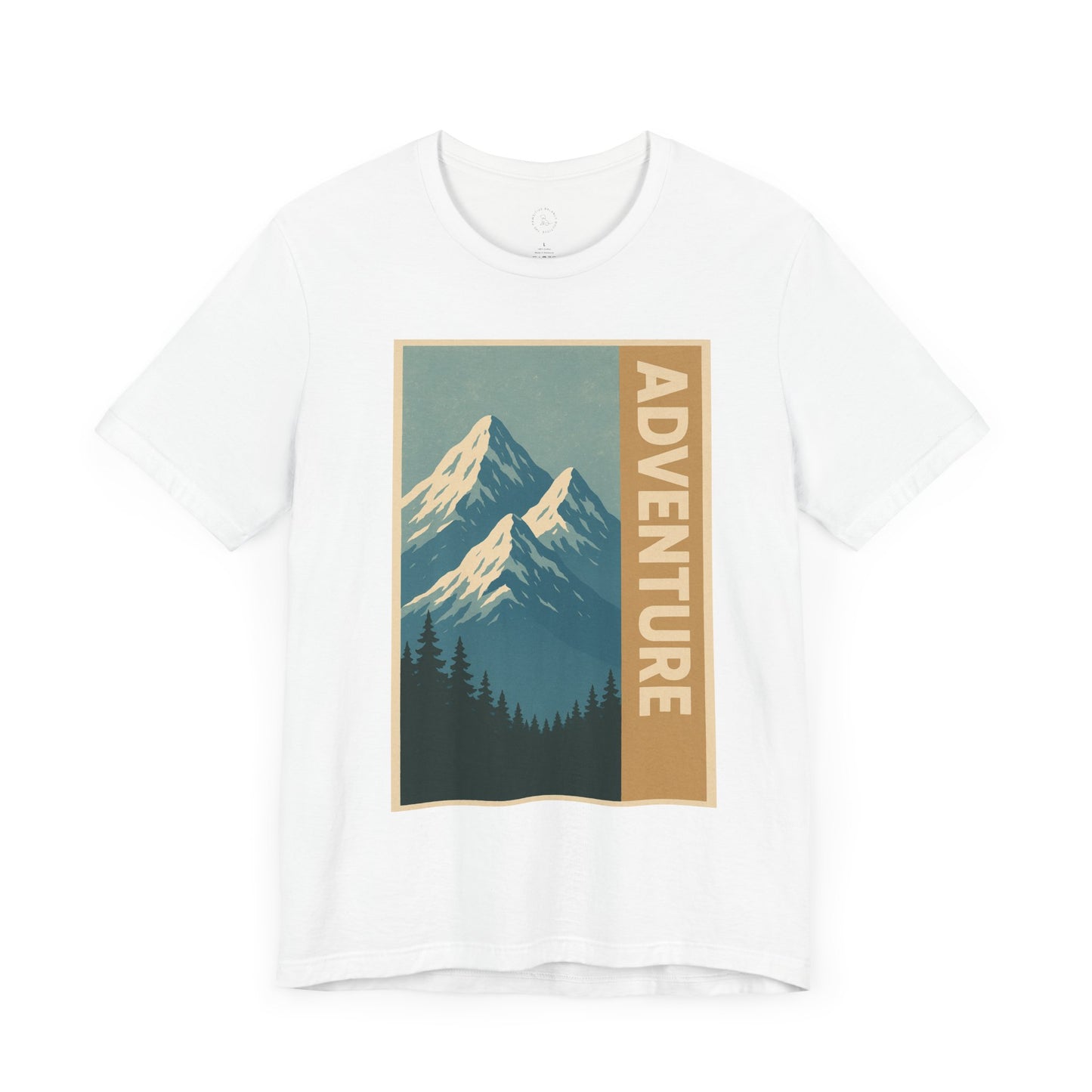Adventure Mountain Unisex Tee, Nature Shirt, Hiking Apparel, Travel Gift, Outdoor Enthusiast Top
