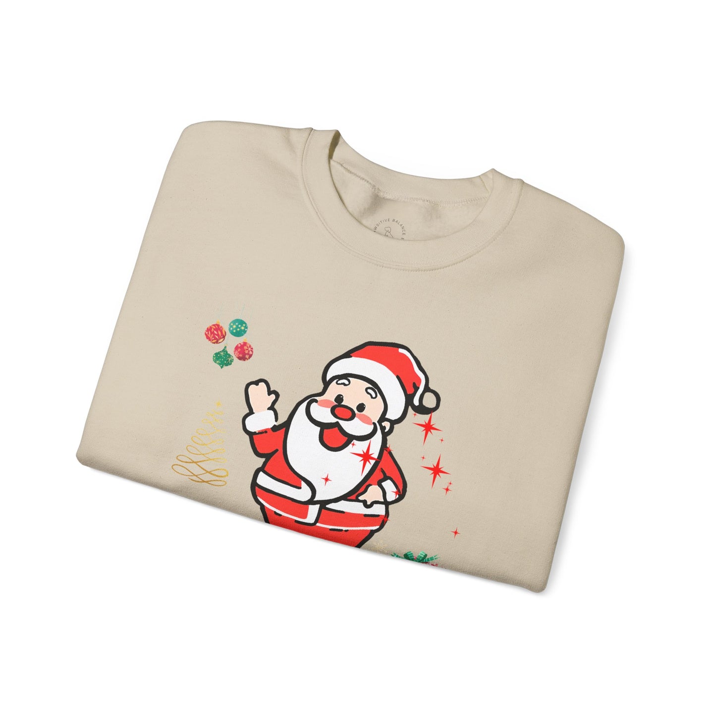 Happy Christmas Unisex Heavy Blend™ Crewneck Sweatshirt