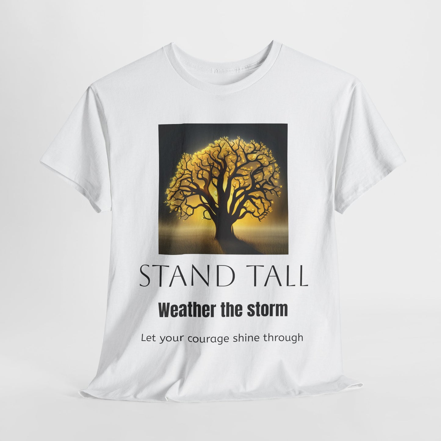 Stand Tall -Unisex Heavy Cotton Tee