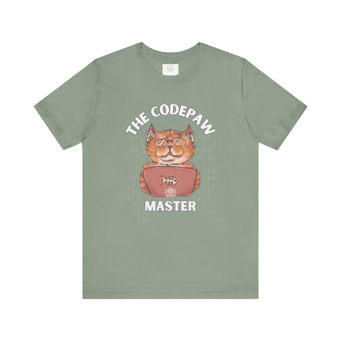 The Codepaw Master Unisex Jersey Tee - Perfect Gift for Cat Lovers and Programmers