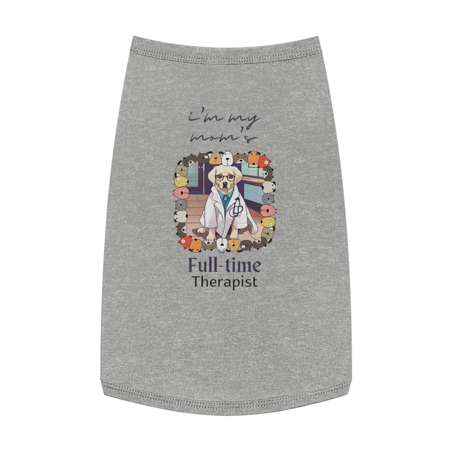 Full-time Therapist Pet Tank Top