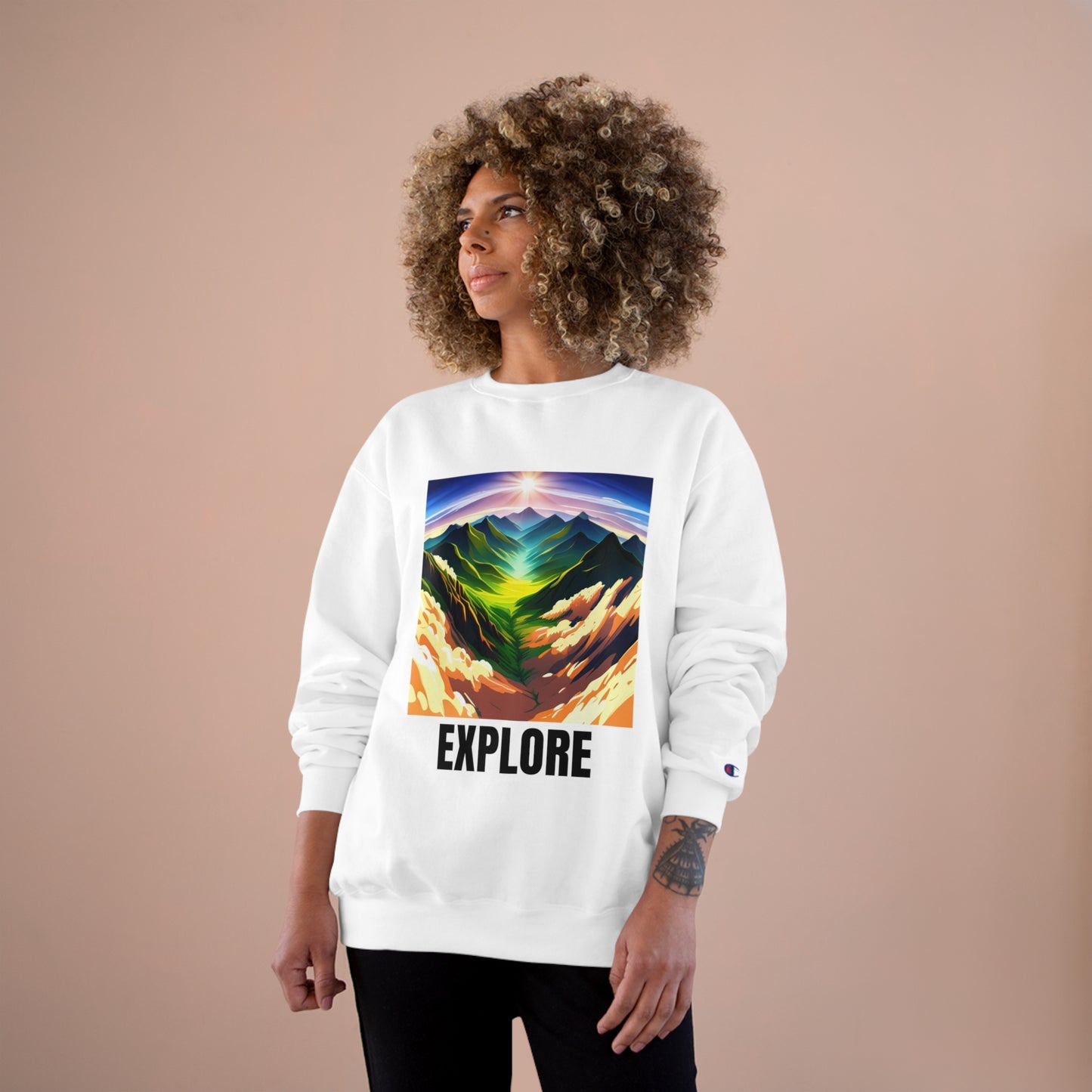 Sweatshirt Explore - Champion ™ Sweatshirt